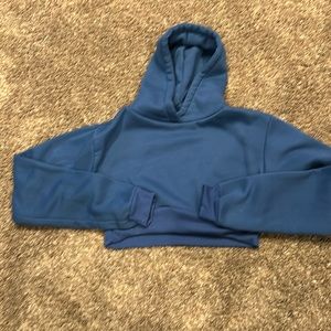 Girls XL cropped hoodie